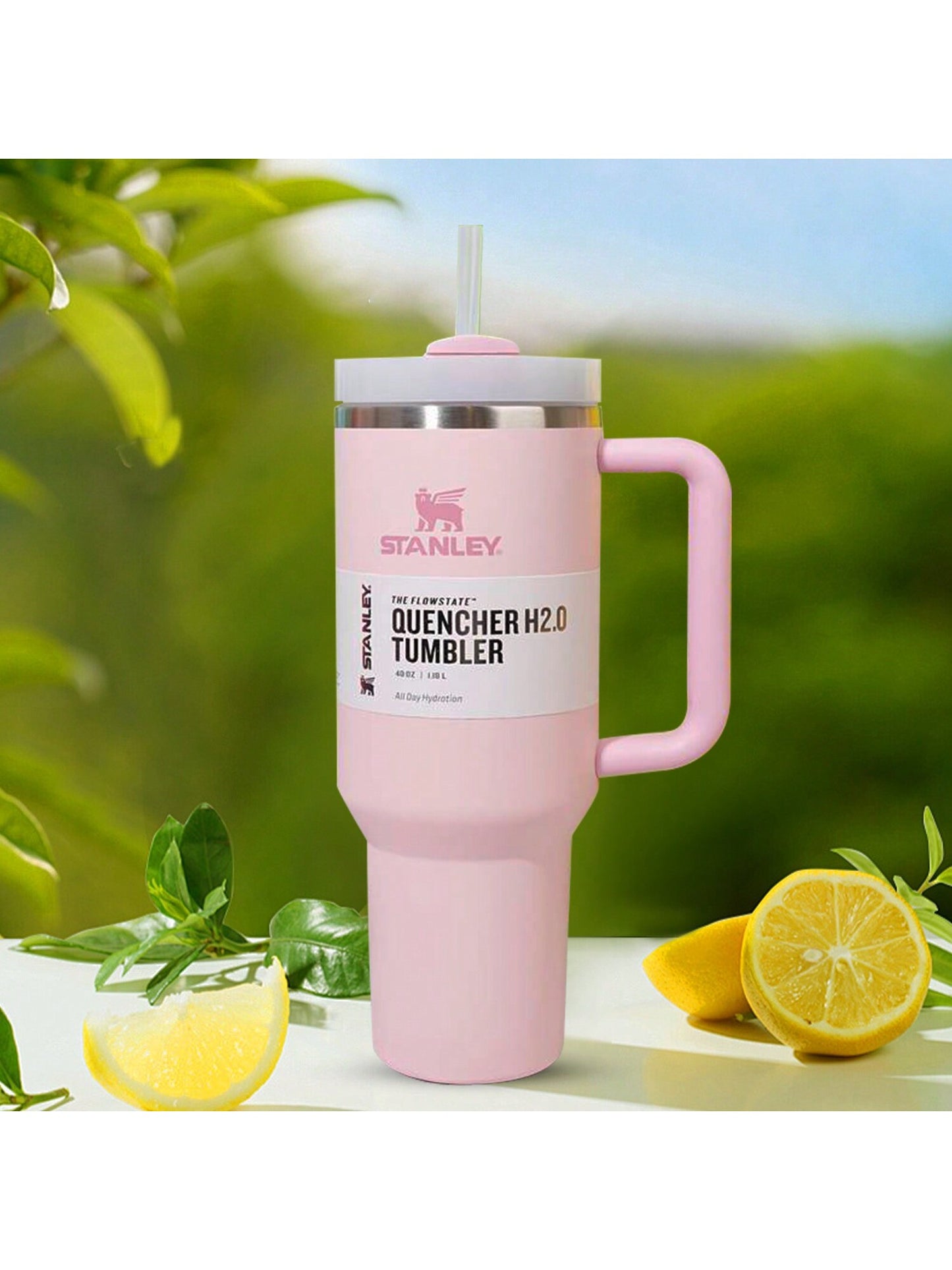 40 Oz H2.0 Insulated Mug With Handle