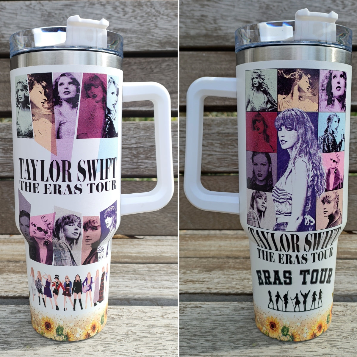 Taylorr Swiftie Printed 40oz Tumbler, Stanley Style 40oz Tumbler